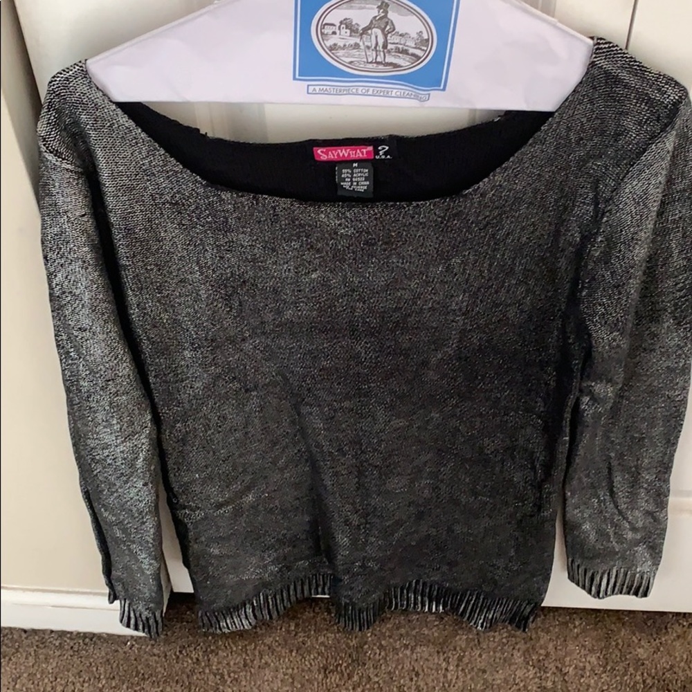 Metallic Top